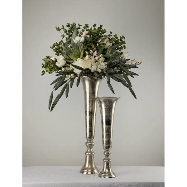 FLORES ΒΑΖΟ 19x19x55 ΑΛΟΥΜΙΝΙΟ ΑΣΗΜΙ