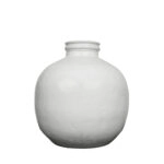 ICE AGE ΒΑΖΟ 32x32x35 ΑΝΑΚΥΚΛΩΜΕΝΟ ΓΥΑΛΙ ΛΕΥΚΟ