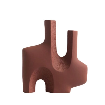 QUARRY ΒΑΖΟ 32x9x37cm POLYRESIN TERRACOTTA