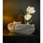 OMNIA ΒΑΖΟ 38x5x23 ΑΛΟΥΜΙΝΙΟ ΓΚΡΙ