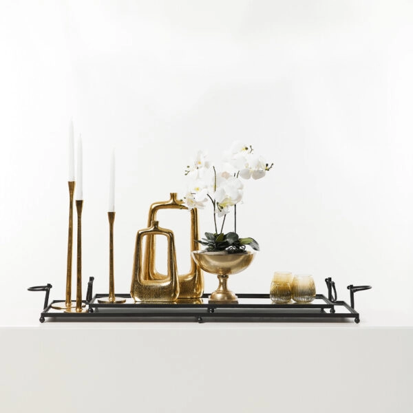 NAZAR ΒΑΖΟ 26x8x42 ΑΛΟΥΜΙΝΙΟ ΧΡΥΣΟ