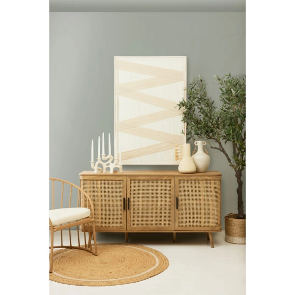 AEGEAN ΒΑΖΟ 24x20x33 STONEWARE ΜΠΕΖ