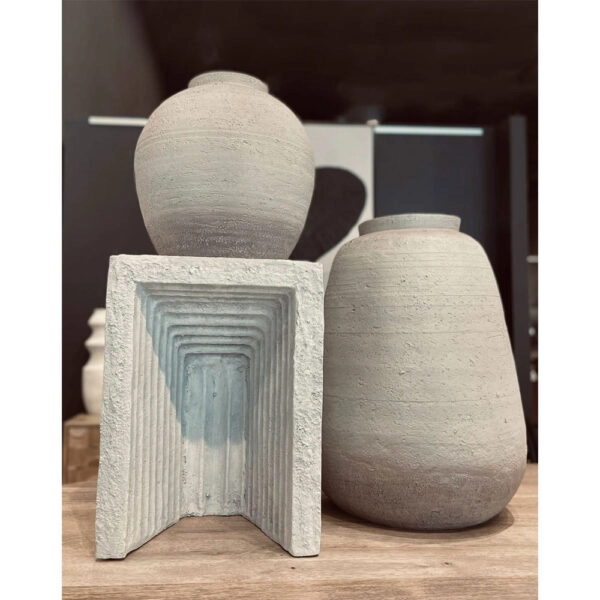 SIKINOS ΒΑΖΟ 43x43x61 MgO ΜΠΕΖ