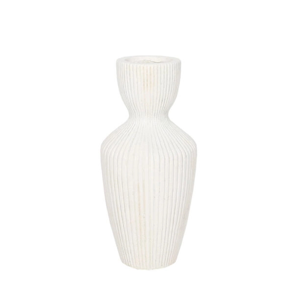 NEFELI ΒΑΖΟ 21x21x43 MgO ΛΕΥΚΟ