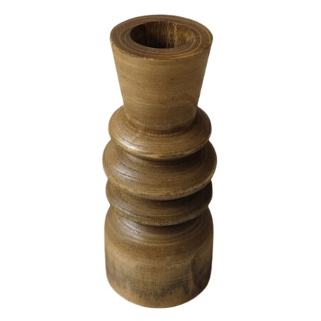 CEDAR ΒΑΖΟ 10x10x24 ΞΥΛΟ ΚΑΦΕ