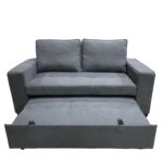 Καναπές Κρεβάτι Διθέσιος  AISHA Γκρι Ύφασμα 176x102x91cm