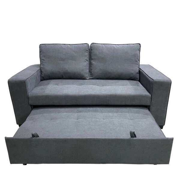Καναπές Κρεβάτι Διθέσιος  AISHA Γκρι Ύφασμα 176x102x91cm