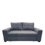 Καναπές Κρεβάτι Διθέσιος  AISHA Γκρι Ύφασμα 176x102x91cm