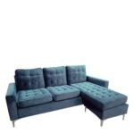 Καναπές Γωνιακός  BLAZE Αναστρέψιμος Γκρι Ύφασμα 190x128x82cm