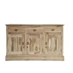 Artekko Munggur Ξύλινος Μπουφές σε Ανοιχτό Καφέ (150x45x90)cm