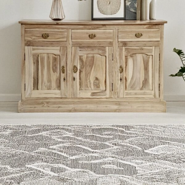 Artekko Munggur Ξύλινος Μπουφές σε Ανοιχτό Καφέ (150x45x90)cm