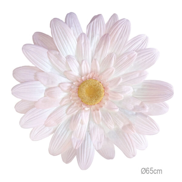ΚΡΕΜΑΣΤΟ ΑΝΘΟΣ ΜΑΡΓΑΡΙΤΑ ΡΟΖ ΓΙΓΑΣ - Φ65x18cm 12/ΚΙΒ