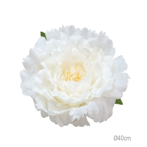 ΚΡΕΜΑΣΤΟ ΑΝΘΟΣ ΠΑΙΩΝΙΑ ΛΕΥΚΟ ΓΙΓΑΣ - Φ40cm 6/ΚΙΒ