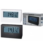 Ξυπνητήρι Ψηφιακό  Μαύρο/Λευκό Πλαστικό 13x8x2cm Σε 2 Χρώματα