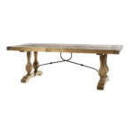 Artekko Ξύλινη τραπεζαρία ξύλο μασίφ 240X100X78CM