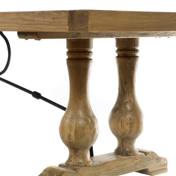 Artekko Ξύλινη τραπεζαρία ξύλο μασίφ 240X100X78CM