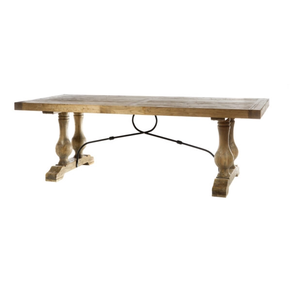 Artekko Ξύλινη τραπεζαρία ξύλο μασίφ 240X100X78CM