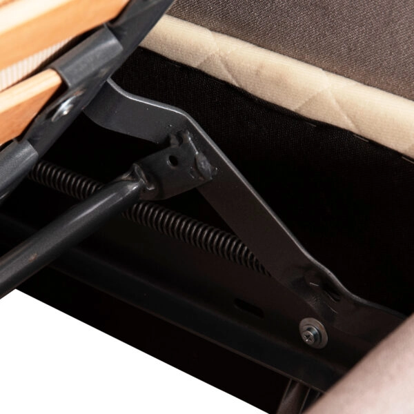 ΚΑΝΑΠΕΣ ΚΡΕΒΑΤΙ ILSA HM3284 ΜΠΕΖ ΑΛΕΚΙΑΣΤΟ ΥΦΑΣΜΑ ΑΝΑΔΙΠΛΟΥΜΕΝΟ ΜΕ ΣΤΡΩΜΑ 160x88x68Υ