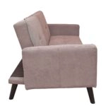 Καναπές/Κρεβάτι Γωνιακός ArteLibre ANTONELLA Μπεζ/Καφέ 200x156x83cm