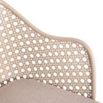 ΠΟΛΥΘΡΟΝΑ ΑΛΟΥΜΙΝΙΟΥ OREGO HM6268.03 ΚΑΠΟΥΤΣΙΝΟ-ΜΑΞΙΛΑΡΙ ΜΠΕΖ 58x55x83Υεκ.