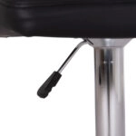 ΣΚΑΜΠΟ ΜΠΑΡ ΠΕΡΙΣΤΡΕΦΟΜΕΝΟ DIANA HM202.21 ΜΑΥΡΟ PU--ΜΕΤΑΛΛΟ ΧΡΩΜΙΟ 44x52x109Υεκ.