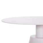 ΤΡΑΠΕΖΑΚΙ ΒΟΗΘ. ΣΤΡΟΓΓΥΛΟ ΕΞ.ΧΩΡΟΥ SERA HM6270.02 ΛΕΥΚΟ ΑΛΟΥΜΙΝΙΟ Φ50x56Υεκ.