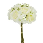 ΛΕΥΚΟ ΝΥΦΙΚΟ ΜΠΟΥΚΕΤΟ ΤΡΙΑΝΤΑΦΥΛΛΟ MIX Χ5 Φ22/39cm 20/120ΚΙΒ