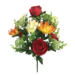 ΜΠΟΥΚΕΤΟ ΝΕΡΑΓΚΟΥΛΑ/ΝΟΥΦΑΡΟ ΚΟΚΚΙΝΟ/ΠΟΡΤΟΚΑΛΙ - Υ48cm 5/20ΚΙΒ