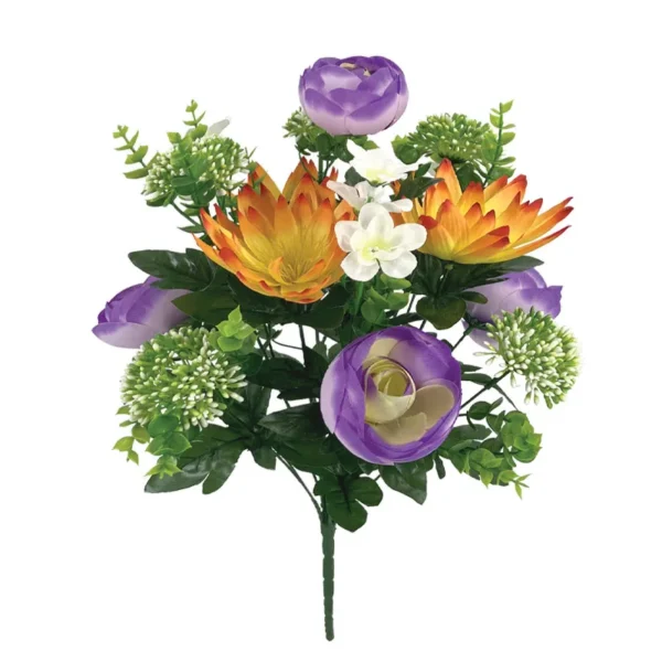 ΜΠΟΥΚΕΤΟ ΝΕΡΑΓΚΟΥΛΑ/ΝΟΥΦΑΡΟ ΜΩΒ/ΠΟΡΤΟΚΑΛΙ - Υ48cm 5/20ΚΙΒ