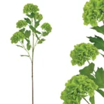 ΚΛΑΔΙ ΟΡΤΑΝΣΙΑ REAL TOUCH ΠΡΑΣΙΝΟ ΜΕ 5 ΚΛΑΔΙΑ ~ 5 ΛΟΥΛΟΥΔΙΑ - Υ72cm 12/120ΚΙΒ