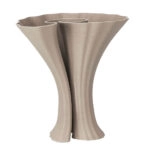 DINY ΒΑΖΟ 24x24x33 ΚΕΡΑΜΙΚΟ ΓΚΡΙ