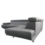 Καναπές Γωνιακός  MASAL Γκρι Ύφασμα 280x185x85cm