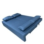 Καναπές Κρεβάτι Τριθέσιος  URBAN LOUNGE 3S Μπλε Ύφασμα 194x93x72cm