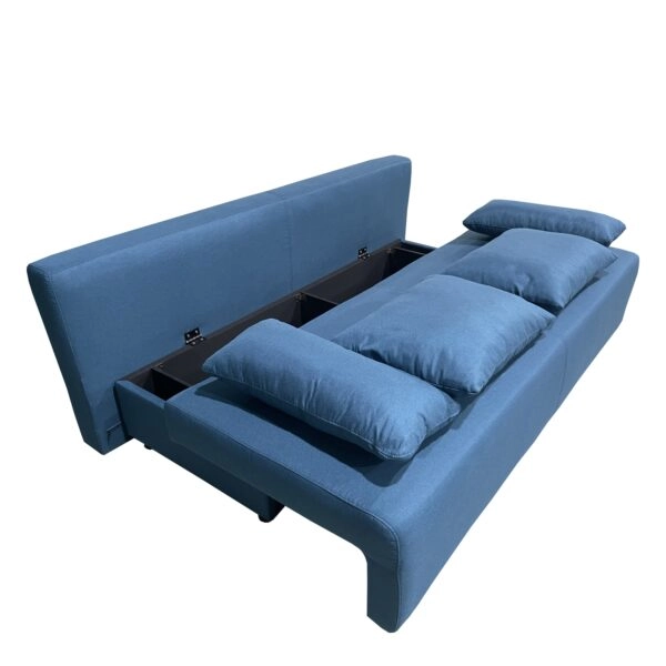 Καναπές Κρεβάτι Τριθέσιος  URBAN LOUNGE 3S Μπλε Ύφασμα 194x93x72cm