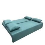 Καναπές Κρεβάτι Τριθέσιος  URBAN LOUNGE 3S Τιρκουάζ Ύφασμα 194x93x72cm
