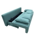 Καναπές Κρεβάτι Τριθέσιος  URBAN LOUNGE 3S Τιρκουάζ Ύφασμα 194x93x72cm