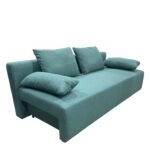 Καναπές Κρεβάτι Τριθέσιος  URBAN LOUNGE 3S Τιρκουάζ Ύφασμα 194x93x72cm