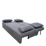 Καναπές Κρεβάτι Τριθέσιος  URBAN LOUNGE 3S Γκρι Ύφασμα 194x93x72cm