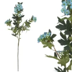 ΚΛΑΔΙ ΠΡΑΣΙΝΟ ΜΕ ΑΝΘΑΚΙΑ ΜΠΛΕ - Υ76cm 24/288ΚΙΒ