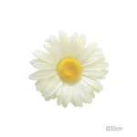 ΚΡΕΜΑΣΤΟ ΑΝΘΟΣ ΜΑΡΓΑΡΙΤΑ ΕΚΡΟΥ ΓΙΓΑΣ - Φ30x9cm 24/ΚΙΒ