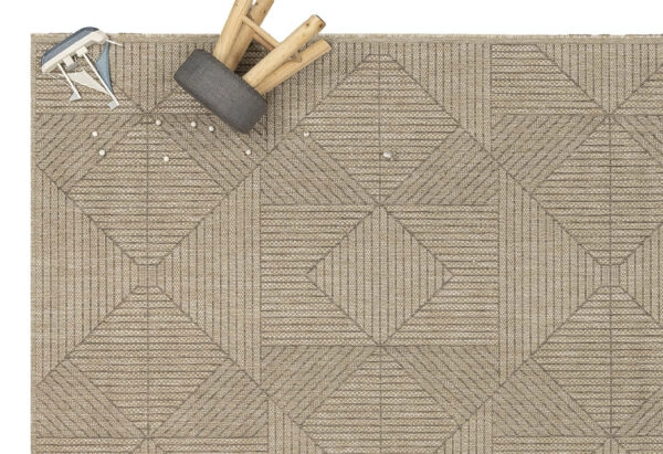 ΧΑΛΙ ETHNIK  2011C BROWN/CARAMEL BEIGE - 200X285