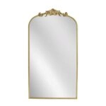 Artekko Dia Χρυσός Μεταλλικός Καθρέπτης Τοίχου (60x3x110)cm