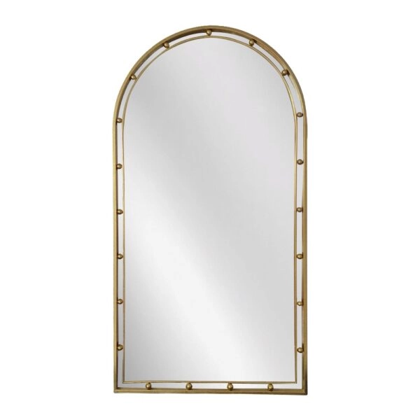 Artekko Dia Χρυσός Μεταλλικός Καθρέπτης Τοίχου (60x3.5x110)cm