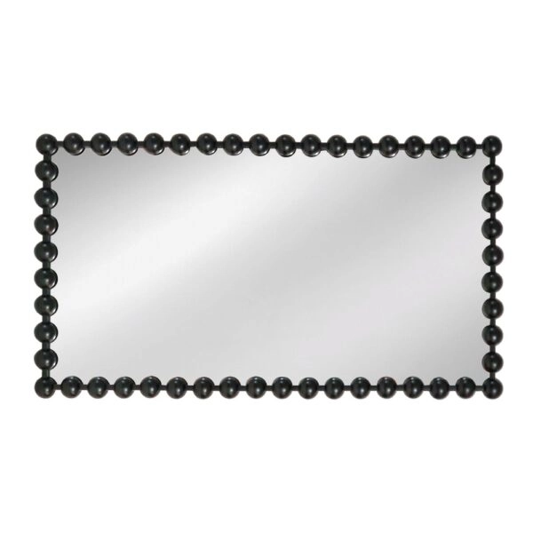 Artekko Dia Μαύρος Μεταλλικός Καθρέπτης Τοίχου (60x4.5x110)cm