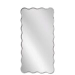 Artekko Dia Ασημί Μεταλλικός Καθρέπτης Τοίχου (70x2.5x130)cm