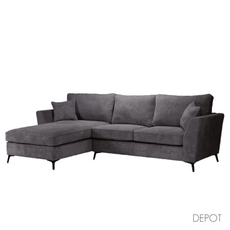BOEL ΚΑΝΑΠΕΣ ΓΩΝΙΑ ΑΡΙΣΤΕΡΗ ΓΚΡΙ 280x170x92