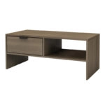 Τραπεζάκι σαλονιού Galaxy  χρώμα καρυδί 100x50x42εκ.