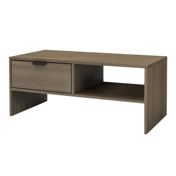 Τραπεζάκι σαλονιού Galaxy  χρώμα καρυδί 100x50x42εκ.