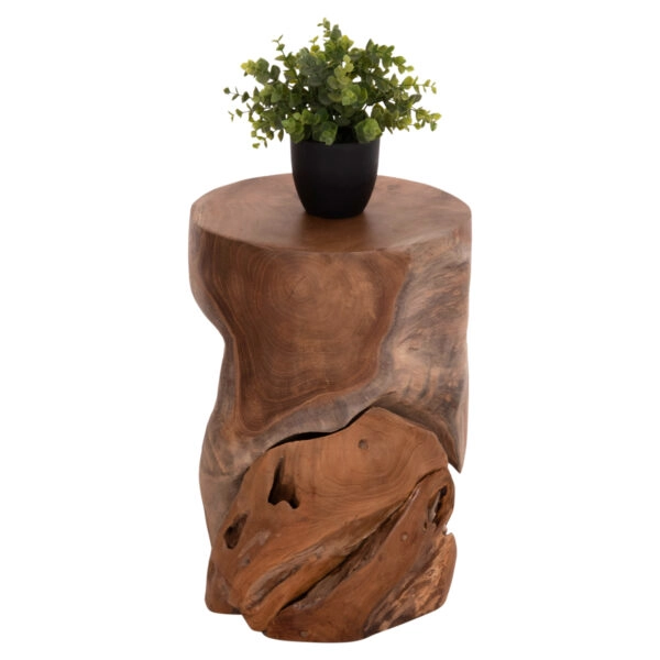 ΒΟΗΘΗΤΙΚΟ ΣΚΑΜΠΟ/ΤΡΑΠΕΖΑΚΙ STOMP HM9350.11 ΞΥΛΟ TEAK-ΦΥΣΙΚΟ Φ30x45Υεκ.