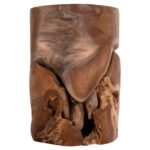 ΒΟΗΘΗΤΙΚΟ ΣΚΑΜΠΟ/ΤΡΑΠΕΖΑΚΙ STOMP HM9350.11 ΞΥΛΟ TEAK-ΦΥΣΙΚΟ Φ30x45Υεκ.